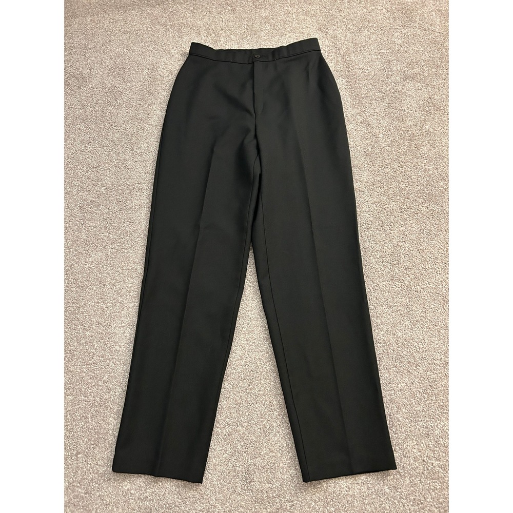 90s VTG Levi Strauss Bend Over Trousers Womens 12 Black Excellent High Rise Leg